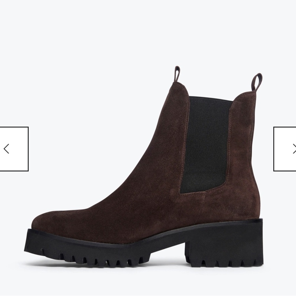 Freda Salvador Dark Brown Ankle Booties